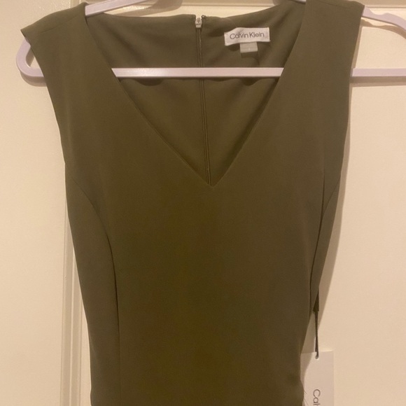 Calvin Klein Pants & Jumpsuits Green Jumpsuit Calvin Klein Tie